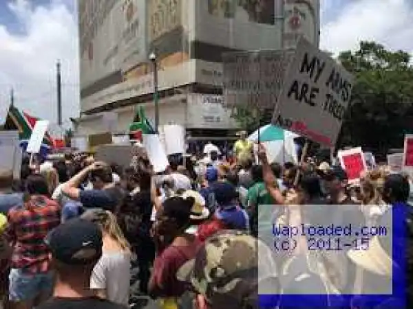 Photos: Zuma must fall protest holding across South African cities